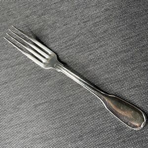 TOURAINE by CHRISTOFLE Acier Stainless Steel 8" Dinner Fork Capricorn France